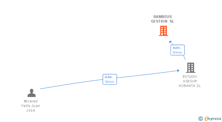 Vinculaciones societarias de BAMBEUS GESTION SL