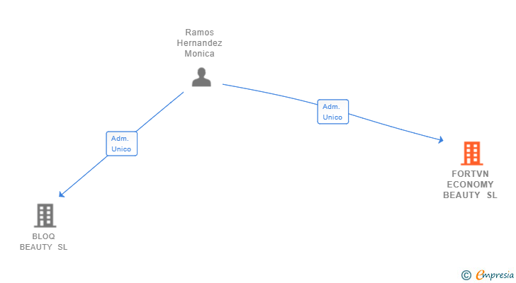 Vinculaciones societarias de FORTVN ECONOMY BEAUTY SL