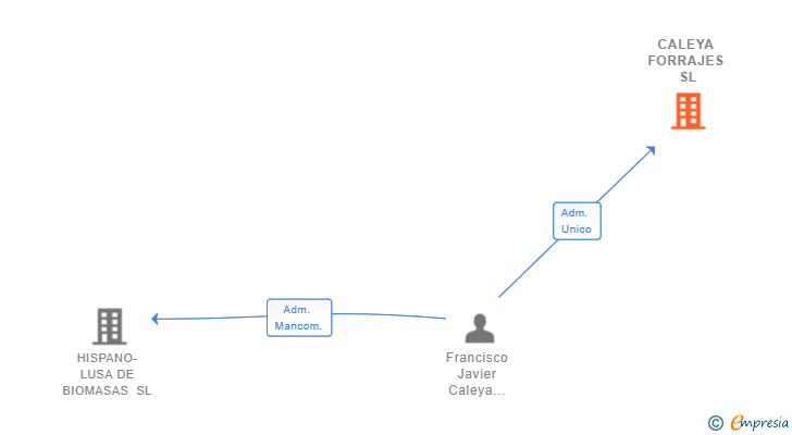 Vinculaciones societarias de CALEYA FORRAJES SL