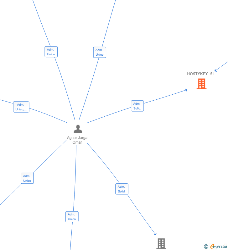 Vinculaciones societarias de HOSTYKEY SL