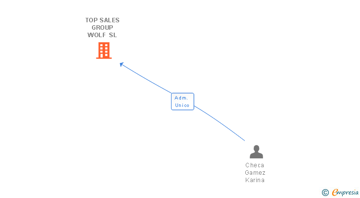Vinculaciones societarias de TOP SALES GROUP WOLF SL