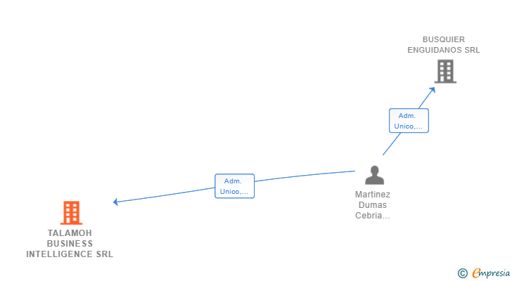 Vinculaciones societarias de TALAMOH BUSINESS INTELLIGENCE SRL
