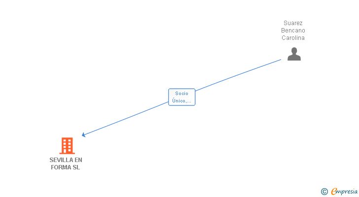 Vinculaciones societarias de SEVILLA EN FORMA SL