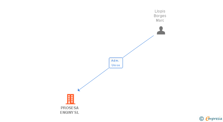 Vinculaciones societarias de PROSESA ENGINY SL