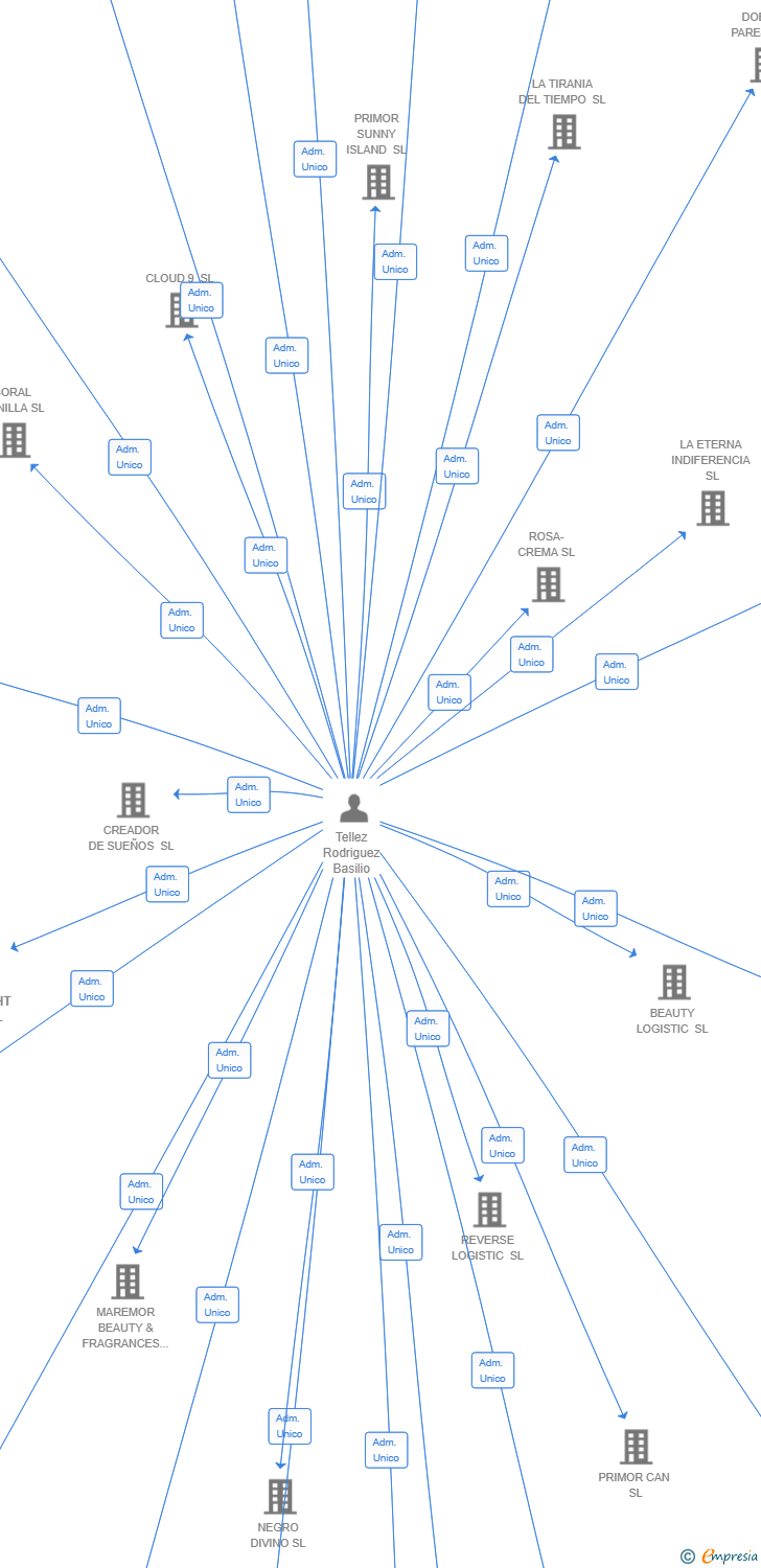 Vinculaciones societarias de LIMELIGHT 2024 SL