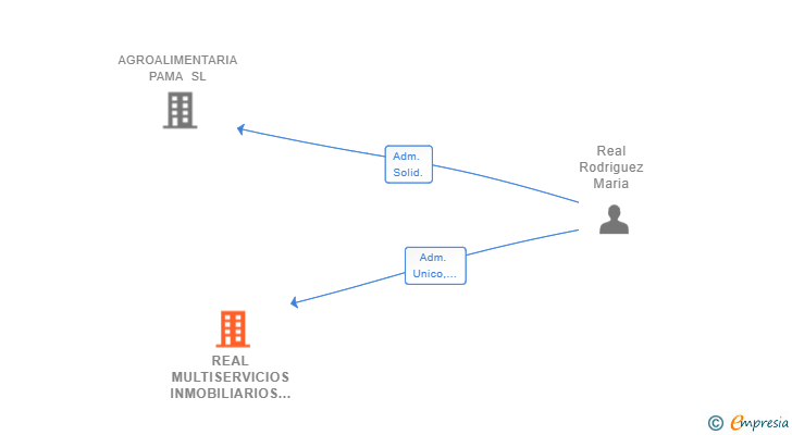 Vinculaciones societarias de REAL MULTISERVICIOS INMOBILIARIOS SL