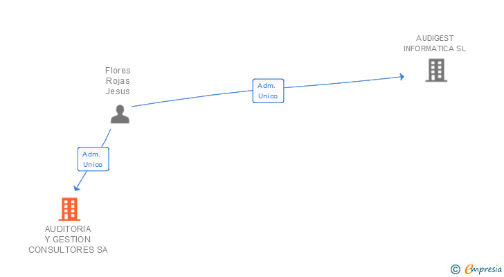 Vinculaciones societarias de AUDITORIA Y GESTION CONSULTORES SA