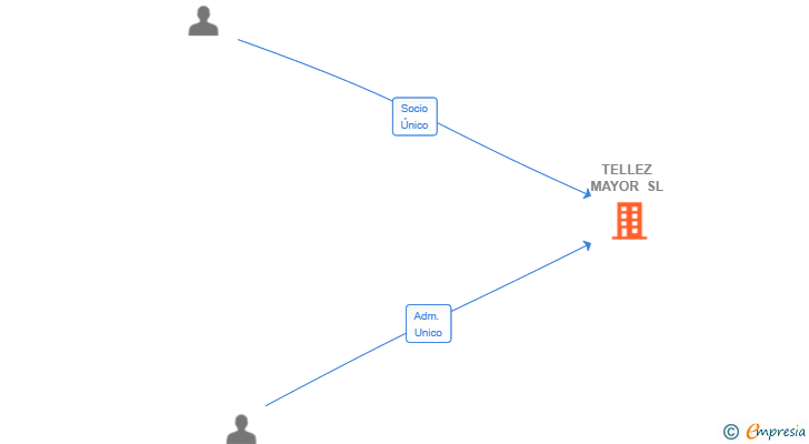 Vinculaciones societarias de TELLEZ MAYOR SL
