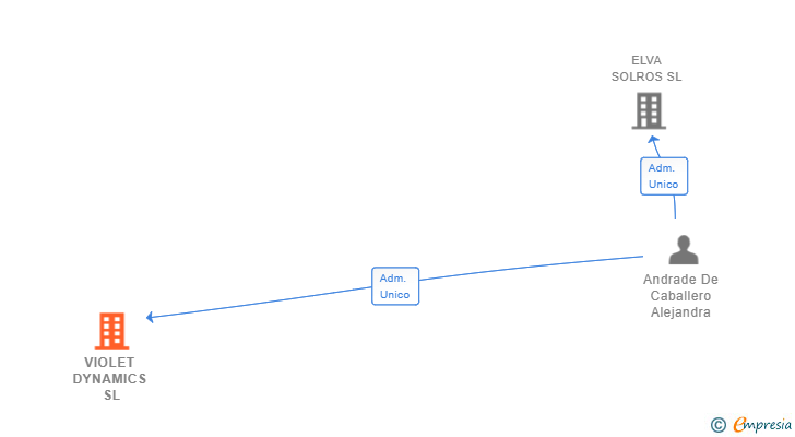 Vinculaciones societarias de VIOLET DYNAMICS SL