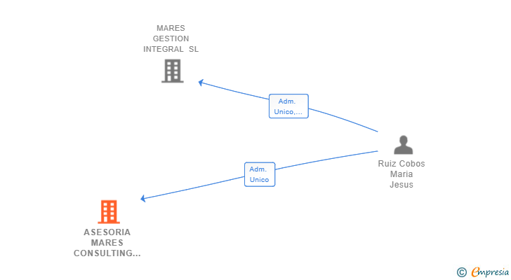 Vinculaciones societarias de ASESORIA MARES CONSULTING SL