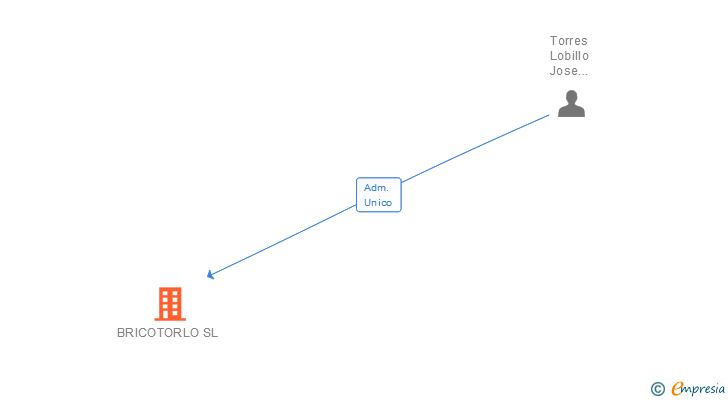Vinculaciones societarias de BRICOTORLO SL