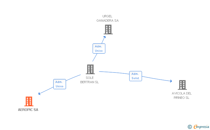 Vinculaciones societarias de AEROPIC SA