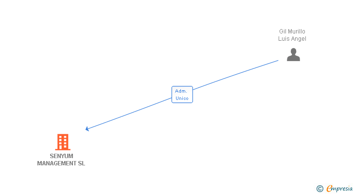 Vinculaciones societarias de SENYUM MANAGEMENT SL