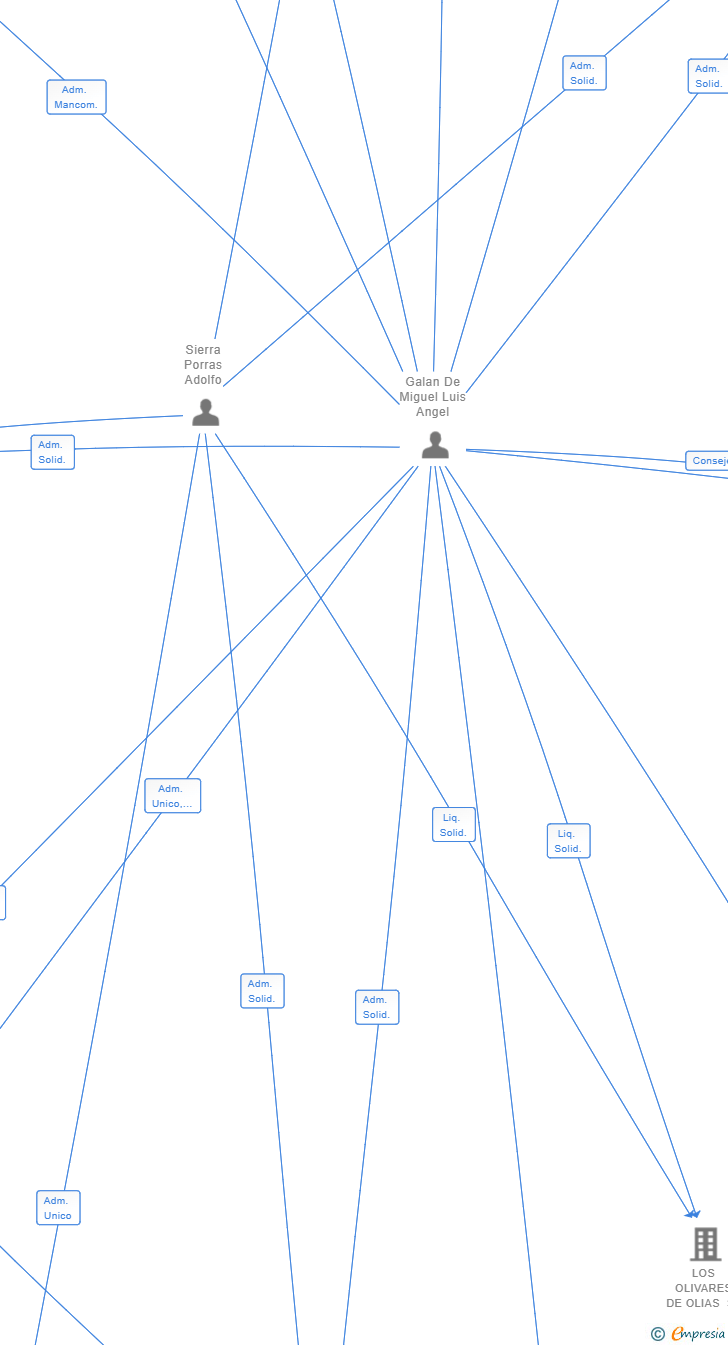 Vinculaciones societarias de GALSI 20 SL