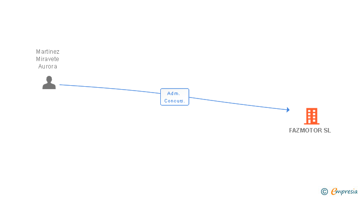 Vinculaciones societarias de FAZMOTOR SL