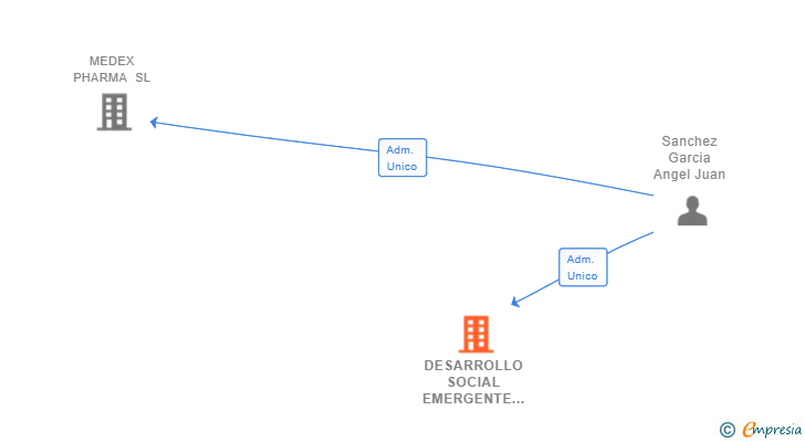 Vinculaciones societarias de DESARROLLO SOCIAL EMERGENTE SL