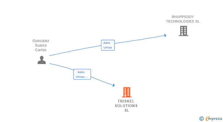 Vinculaciones societarias de TRISKEL SOLUTIONS SL