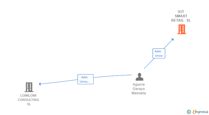 Vinculaciones societarias de IOT SMART RETAIL SL (EXTINGUIDA)