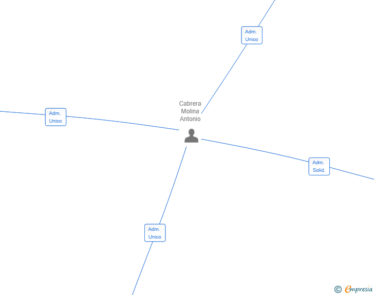 Vinculaciones societarias de PATRIMONIAL CABRERA VALLE SL