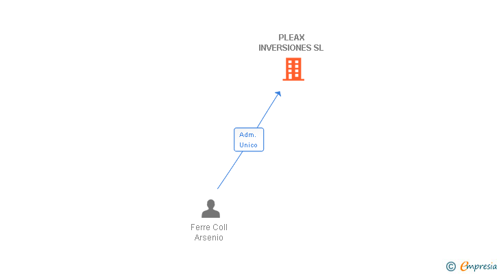 Vinculaciones societarias de PLEAX TECNOLOGIA SL