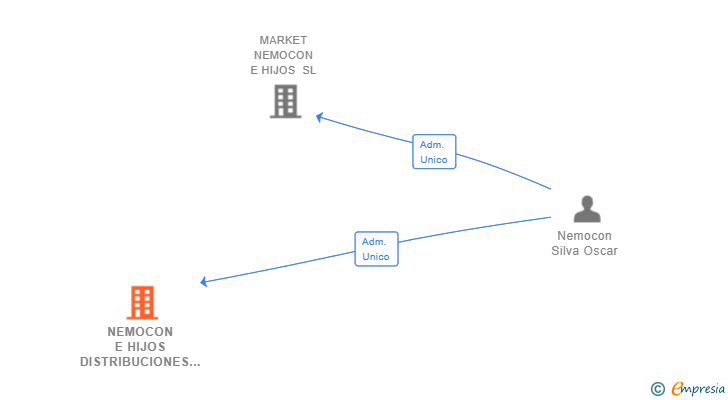 Vinculaciones societarias de NEMOCON E HIJOS DISTRIBUCIONES SL