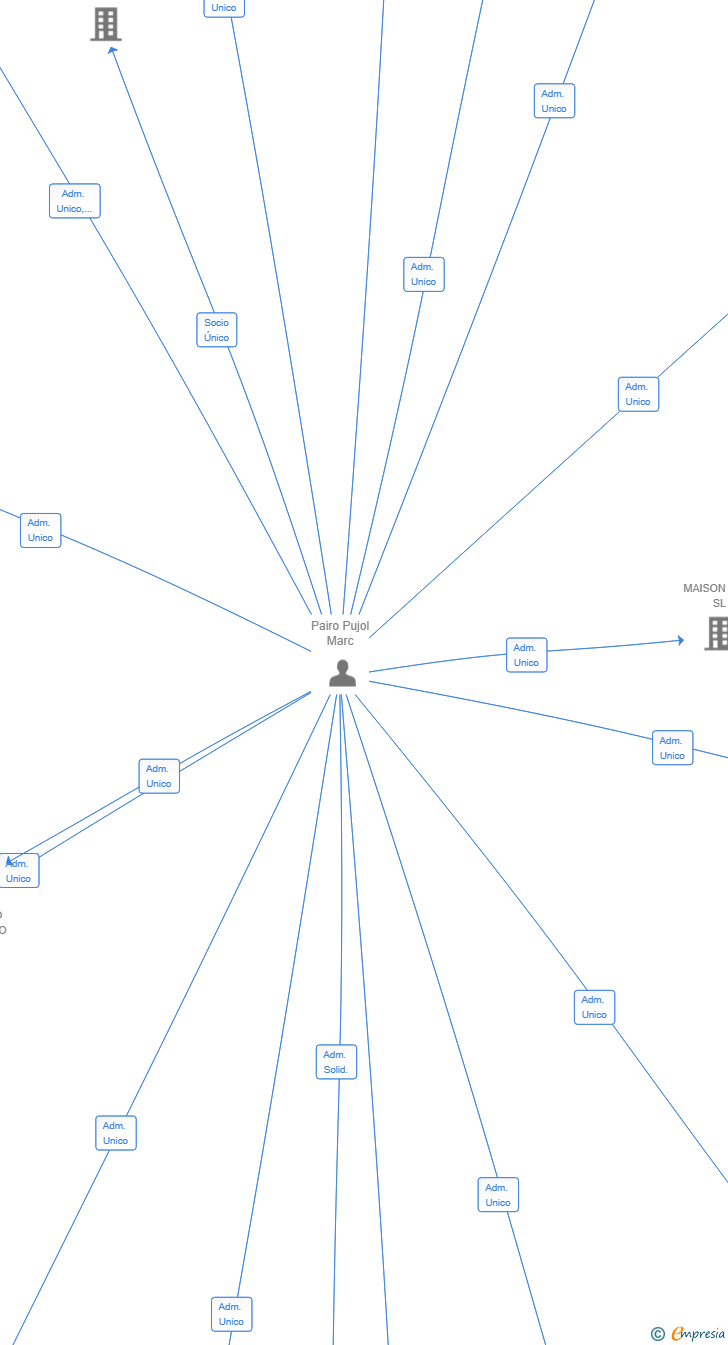 Vinculaciones societarias de NOVAEDGE ADVISORS SL