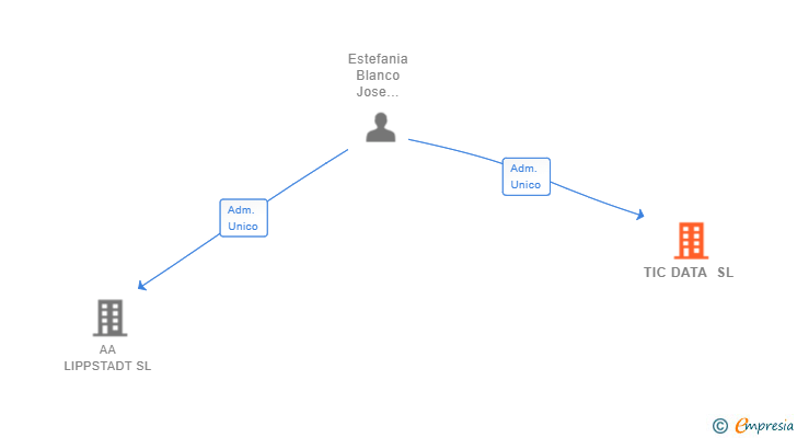 Vinculaciones societarias de TIC DATA SL