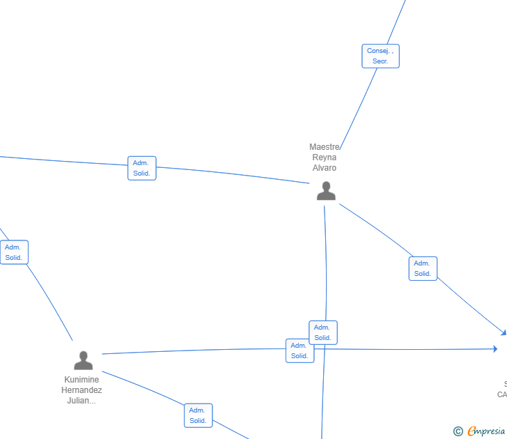 Vinculaciones societarias de MITSUAL OPERATIONS SL