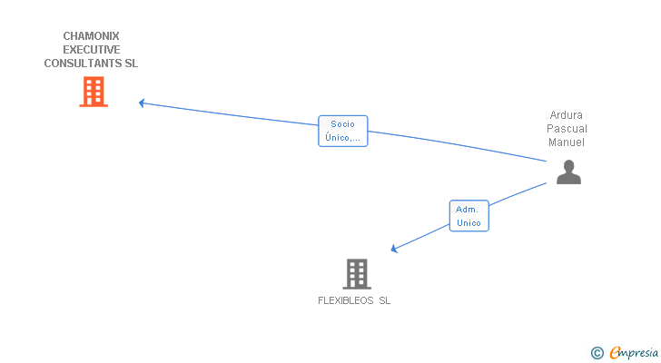 Vinculaciones societarias de CHAMONIX EXECUTIVE CONSULTANTS SL
