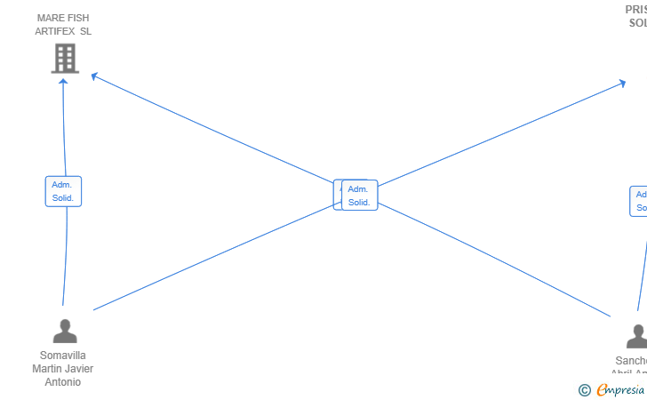 Vinculaciones societarias de PRISMAECO-SOLUTIONS SL