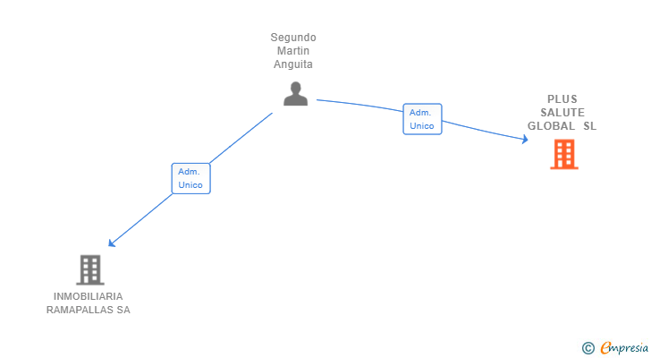 Vinculaciones societarias de PLUS SALUTE GLOBAL SL