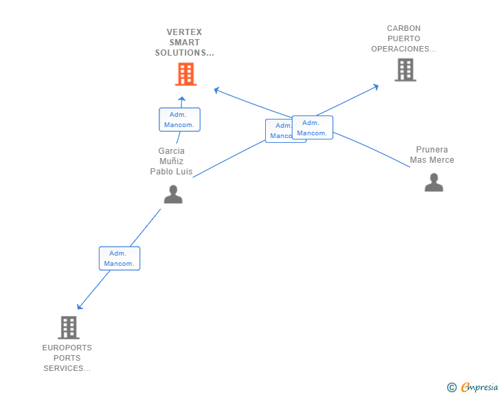 Vinculaciones societarias de VERTEX SMART SOLUTIONS SL