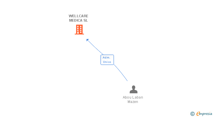 Vinculaciones societarias de WELLCARE MEDICA SL