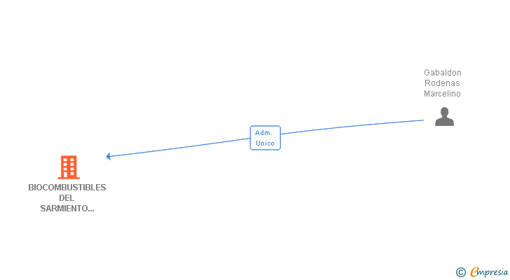 Vinculaciones societarias de BIOCOMBUSTIBLES DEL SARMIENTO DE VIÑA SL