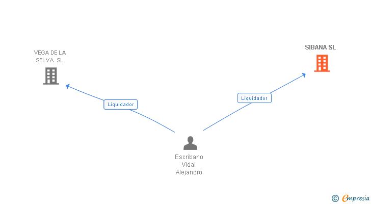 Vinculaciones societarias de SIBANA SL
