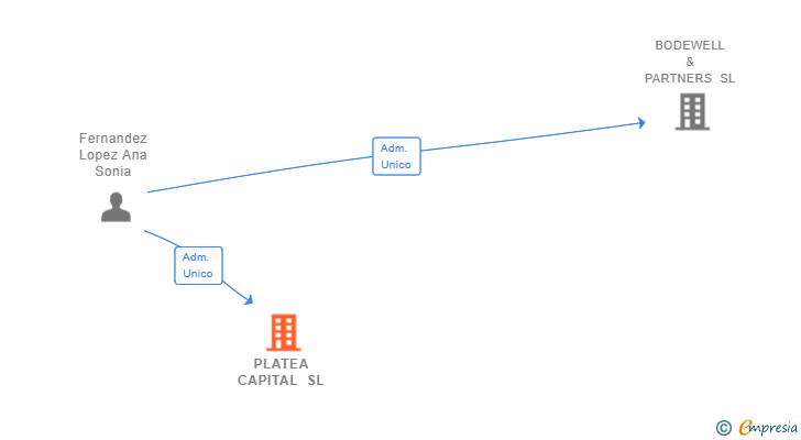 Vinculaciones societarias de PLATEA CAPITAL SL