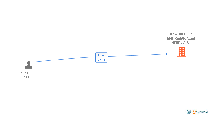 Vinculaciones societarias de DESARROLLOS EMPRESARIALES NEBRIJA SL