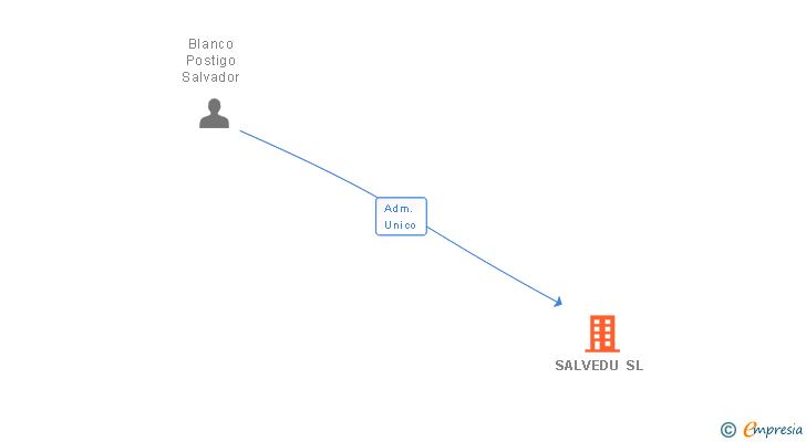 Vinculaciones societarias de SALVEDU SL