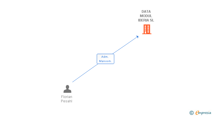 Vinculaciones societarias de DATA MODUL IBERIA SL