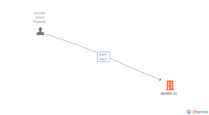 Vinculaciones societarias de NESBO SL