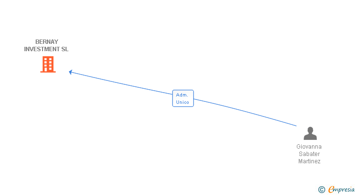Vinculaciones societarias de BERNAY INVESTMENT SL