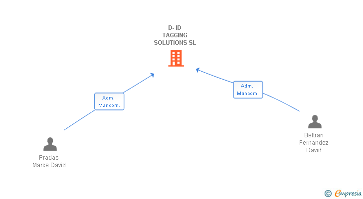 Vinculaciones societarias de D-ID TAGGING SOLUTIONS SL