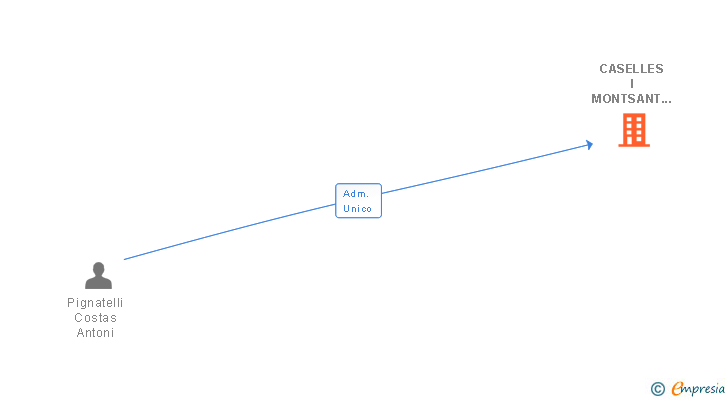 Vinculaciones societarias de CASELLES I MONTSANT SL