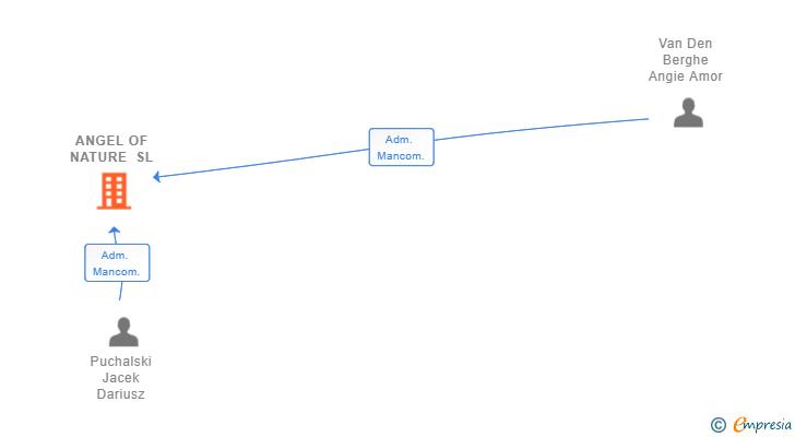 Vinculaciones societarias de ANGEL OF NATURE SL