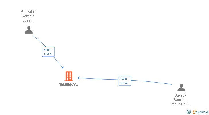 Vinculaciones societarias de NEMSER SL