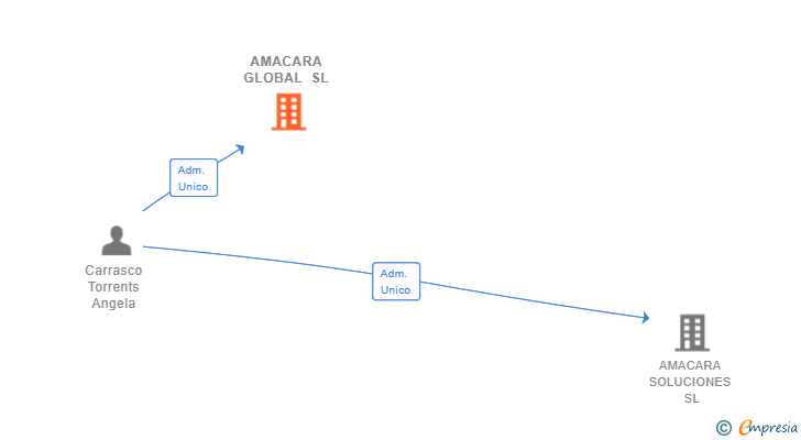 Vinculaciones societarias de AMACARA GLOBAL SL