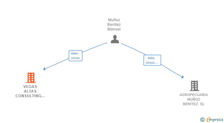 Vinculaciones societarias de VEGAS ALTAS CONSULTING SL