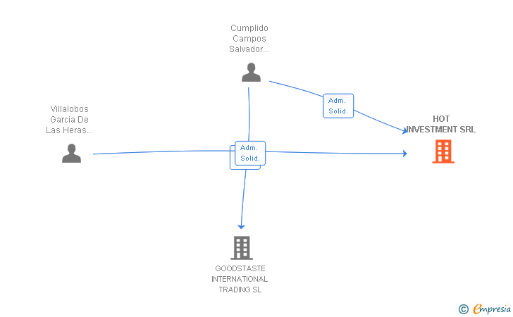Vinculaciones societarias de NETSTORMING ONLINE SL