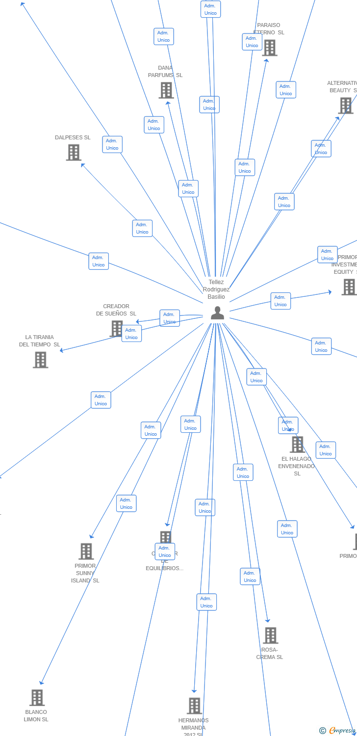 Vinculaciones societarias de DAY AFTER DAY 2024 SL