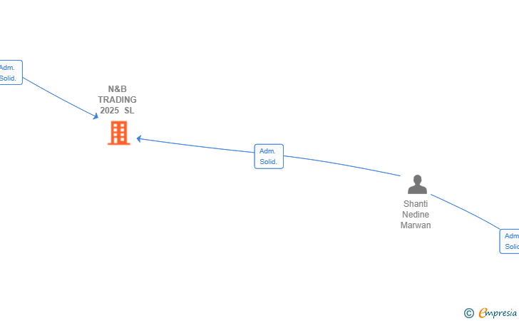 Vinculaciones societarias de N&B TRADING 2025 SL